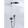 Hansgrohe Raindance E - Sprchový systém pre podomietkovú inštaláciu s termostatom Select, matná čierna 27939670