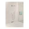 Hansgrohe ShowerSelect Glass - Termostat pod omietku pre 2 spotrebiče, biela/chróm 15738400