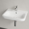 Villeroy & Boch ARCHITECTURA - Umývadlo, 550x470x180 mm, s prepadom, biela alpin CeramicPlus  41885GR1