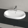 Villeroy Boch Architectura - Zápustné umývadlo, 600x450x170 mm, s prepadom, alpská biela 5A666001