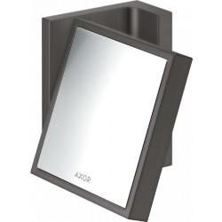 Axor Universal - Kozmetické zrkadlo, kartáčovaný čierny chróm 42649340