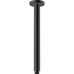 Hansgrohe Vernis Blend - Stropné rameno na hlavovú sprchu 300 mm, čierna matná 27805670