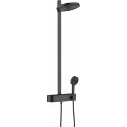 Hansgrohe Pulsify S - Showerpipe 260 2jet EcoSmart s termostatom ShowerTablet Select 400, čierna matná 24241670