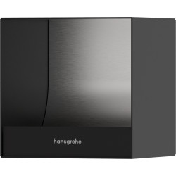Hansgrohe XtraStoris - Držiak na toaletný papier na zabudovanie, čierna matná 56065670