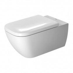 Duravit Happy D.2 - Závesné WC, Rimless®, 620x365 mm, biela 2550090000
