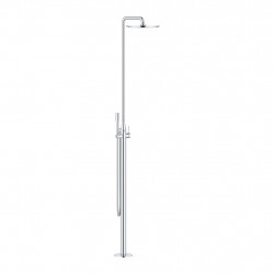 GROHE Essence - Voľne stojaci sprchový systém s pákovou batériu, chróm 23741001