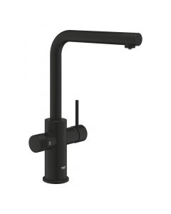 GROHE Blue Pure Minta Professional - Filtračná batéria s vyťahovacím perlátorom, phantom black 30590KF0
