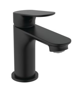 Ideal Standard CeraLife O - Umývadlová batéria BlueStart, veľkosť S, s Click odtokovou garnitúrou, čierna matná BE004XG