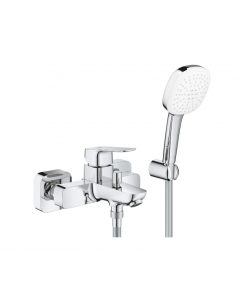 GROHE Cubeo Professional - Páková vaňová batéria so sprchovým setom, chróm 1018140000