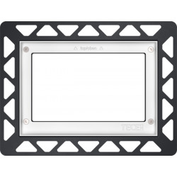 TECE - Inštalačný rámček pre inštaláciu tlačidiel zapustených do obkladu, biela 9240646