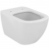 Ideal Standard Tesi WC Set - Závesné WC AQUABLADE s inštalačným systémom ProSys, ovládacie tlačidlo čierne, sedátko so SoftClose