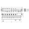 Axor Module Select - Základný podomietkový modul pre 5 spotrebičov, 18313180
