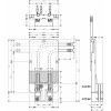 Axor - Základné teleso pre hornú sprchu na strop, 35363180