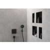 Hansgrohe XtraStoris Minimalistic - Výklenok do steny 300x300x100mm, čierna matná 56073670