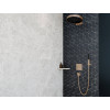 Hansgrohe Rainfinity - Tyčová ručná sprcha 100 1jet EcoSmart, kartáčovaný bronz 26867140 
