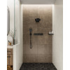Hansgrohe FixFit Q - Kolienko s držiakom sprchy, čierna matná 26887670
