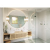 Hansgrohe AddStoris - Rukoväť sprchových dverí, biela matná 41759700