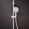 Hansgrohe Raindance Select S - Showerpipe 240 1jet PowderRain s termostatom, matná biela 27633700