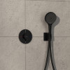 Hansgrohe ShowerSelect Comfort S - Termostat pod omietku pre 2 spotrebiče, čierna matná 15554670