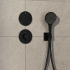 Hansgrohe ShowerSelect Comfort S - Ventil pod omietku pre 3 spotrebiče, čierna matná 15558670