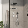 Hansgrohe ShowerSelect Comfort S - Ventil pod omietku pre 3 spotrebiče, biela matná 15558700