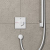 Hansgrohe ShowerSelect Comfort E - Termostat pod omietku pre 1 spotrebič, biela matná 15571700