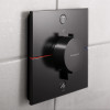 Hansgrohe ShowerSelect Comfort E - Termostat pod omietku pre 2 spotrebiče, čierna matná 15572670