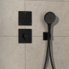 Hansgrohe ShowerSelect Comfort E - Ventil pod omietku pre 3 spotrebiče, čierna matná 15573670