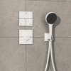 Hansgrohe ShowerSelect Comfort E - Termostat pod omietku pre 1 spotrebič a ďalší výtok, biela matná 15575700