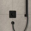 Hansgrohe ShowerSelect Comfort Q - Termostat pod omietku pre 1 spotrebič, čierna matná 15581670