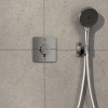 Hansgrohe ShowerSelect Comfort Q - Termostat pod omietku pre 2 spotrebiče s EN1717, chróm 15586000