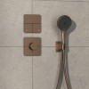 Hansgrohe ShowerSelect Comfort Q - Ventil pod omietku pre 3 spotrebiče, kartáčovaný bronz 15587140