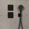Hansgrohe ShowerSelect Comfort Q - Ventil pod omietku pre 3 spotrebiče, čierna matná 15587670
