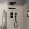 Hansgrohe ShowerSelect Comfort Q - Termostat pod omietku, čierna matná 15588670