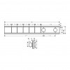 Hansgrohe RainSelect - Podomietkový termostatický modul pre 5 spotrebičov, matná biela 15384700