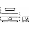 AXOR uBox universal - Základné teleso pre štandardnú inštaláciu, 01005180