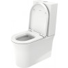 Duravit White Tulip - Stojace WC 650x370 mm, Rimless, HygieneGlaze, biela 2197092000