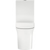 Duravit White Tulip - Stojace WC 650x370 mm, Rimless, biela 2197090000