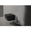Ideal Standard Tesi - SET Závesné WC s AQUABLADE® + sedátko ultra ploché Soft-Close, hodvábná čierna T3546V3