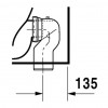 Duravit D-Code - Stojace WC, 355x560 mm, biele 21150900002
