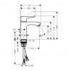 ​Hansgrohe Metris - Umývadlová batéria stojanková s odtokovou garnitúrou, ComfortZone 110, chróm 31080000