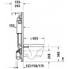 Duravit DuraSystem® - Inštalačný modul s nádržkou pre WC, výška 1,15m WD1011000000