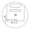Cordivari Giuly - Radiátor 1200x520 mm, biela lesklá 3540806100204 R01