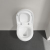 Villeroy & Boch ARCHITECTURA - Záchodové sedátko s poklopom Compact, s funkciou QuickRelease a SoftClose, biela alpin 9M66S201