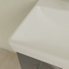 Villeroy & Boch AVENTO - Umývadlo, 550x370x180 mm, s prepadom, biela Alpin CeramicPlus 4A0055R1