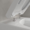 Villeroy Boch - Inštalačný systéme ViConnect + tlačidlo biele + závesné WC 370x530mm, DirectFlush + sedátko s poklopom SoftClosing SET 3