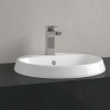Villeroy & Boch Architectura - Zápustné umývadlo Ø 450 mm, bez prepadu, alpská biela CeramicPlus 5A6546R1