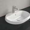 Villeroy Boch Architectura - Zápustné umývadlo, 600x450x170 mm, s prepadom, alpská biela CeramicPlus 5A6660R1