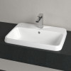 Villeroy Boch Architectura - Zápustné umývadlo, 600x450x170 mm, s prepadom, alpská biela CeramicPlus 5A6760R1