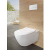 Villeroy & Boch Subway 2.0 Combi-Pack - SET Závesné WC + sedátko SlimSeat SoftClosing, alpská biela CeramicPlus 5614R2R1